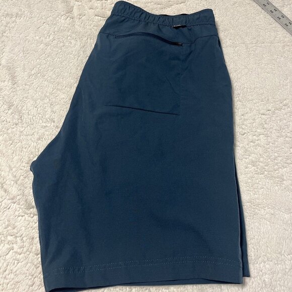 GERRY Men's Pull-On Trail Shorts Flat Front Stretch Blue - Size XXL - Picture 10 of 12